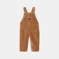 Obaibi Σαλοπέτα από κοτλέ βελούδο σε ανοιχτό καφέ για μωρά αγοράκια