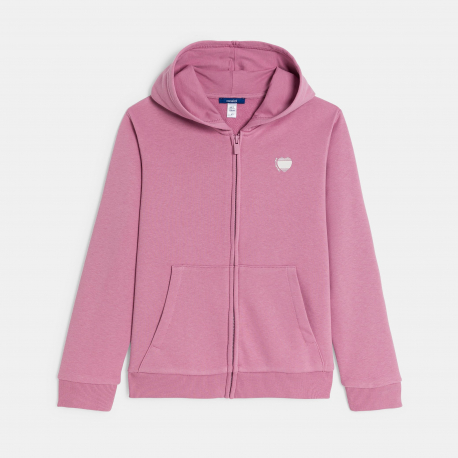 Okaidi Φούτερ  με κουκούλα γκρι για κορίτσια