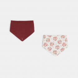 Obaibi Σαλιάρες για μωρά με φλοράλ μοτίφ