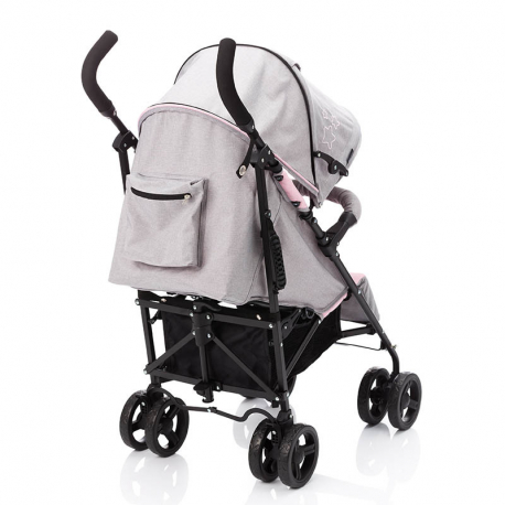 Καρότσι Fillikid Explorer Pink - Light Grey Melange