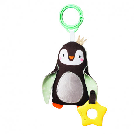 Κουδουνίστρα Taf toys Prince the Penguin