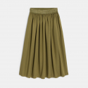 Okaidi Φούστα πλισέ για κορίτσια χακί