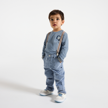 Obaibi Μπλούζα με ζωάκια για μωρά αγοράκια