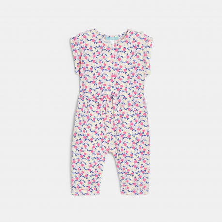 Obaibi Ολόσωμη φόρμα από ύφασμα με ιδιαίτερο σχέδιο φρούτα για μωρά κοριτσάκια