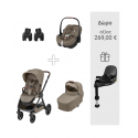 Σύστημα 3σε1 Maxi-Cosi® Oxford Twillic Truffle + Δώρο βάση FamilyFix 360 Pro