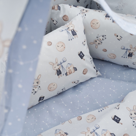 Σετ σεντόνια κούνιας 3 τμχ Vesta Home Astra