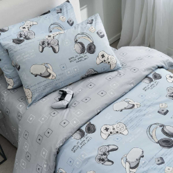 Σετ σεντόνια μονά 3 τμχ Vesta Home Game