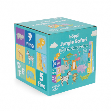 Κύβοι στοίβαξης Boppi® Σαφάρι στη ζούγκλα