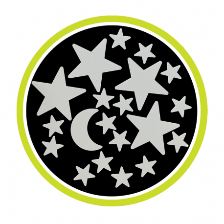 Φωσφορίζοντα αστεράκια και φεγγάρι Brainstorm® Cosmic Glow