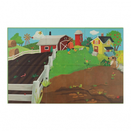 Προσχολικό παζλ 10 σε 1 Boppi® Αγρόκτημα