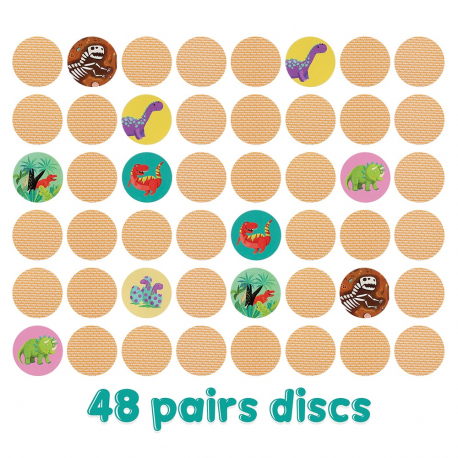 Παιχνίδι μνήμης και αντιστοίχησης Boppi® Δεινόσαυροι