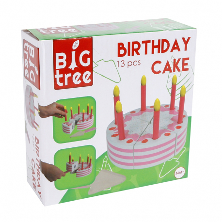 Ξύλινη τούρτα γενεθλίων Big tree