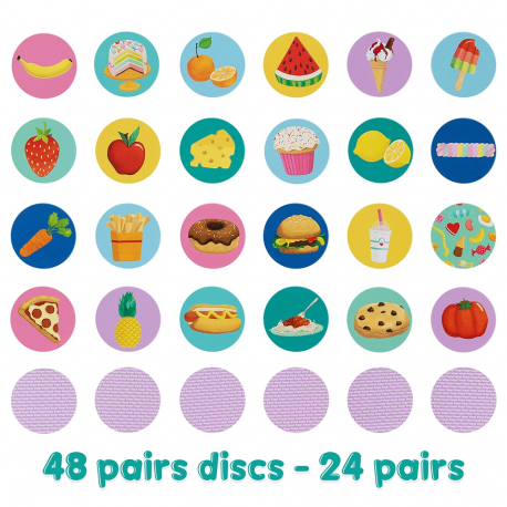 Παιχνίδι μνήμης και αντιστοίχησης Boppi® Φαγητα