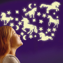 Φωσφορίζοντα αστεράκια και μονόκεροι Brainstorm® Glow Glitter
