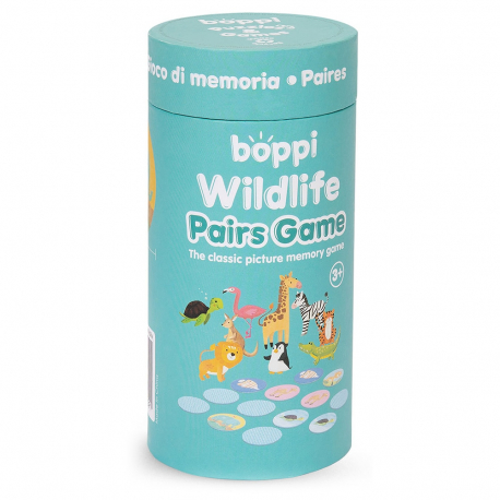 Παιχνίδι μνήμης και αντιστοίχησης Boppi® Άγρια ζώα