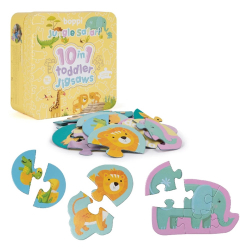 Προσχολικό παζλ 10 σε 1 Boppi® Σαφάρι στη ζούγκλα