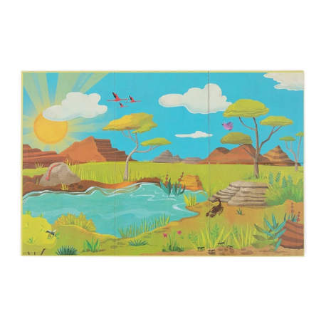 Προσχολικό παζλ 10 σε 1 Boppi® Σαφάρι στη ζούγκλα