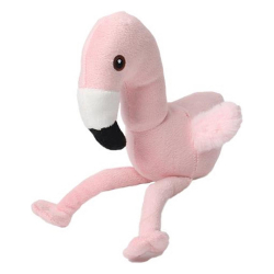 Λούτρινο φλαμίνγκο 27cm Happy friends από ανακυκλωμένο υλικό