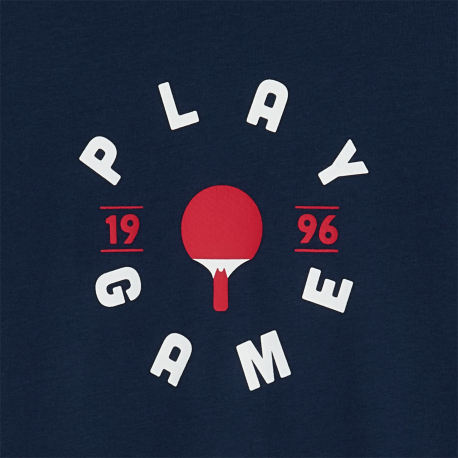 Okaidi Μπλούζα κοντομάνικη με μήνυμα, μπλε για αγόρια