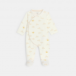 Obaibi Φορμάκι ύπνου από βελούδο, χήνα, μπεζ για μωρά αγοράκια