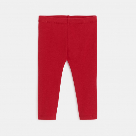 Obaibi Φόρεμα σε άνετη γραμμή με τυπωμένα σχέδια και λευκό κολάν για μωρά κοριτσάκια.