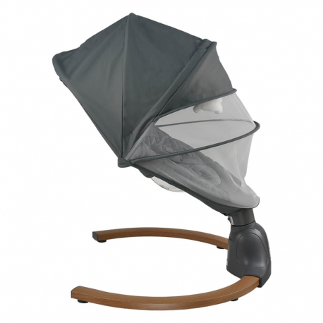 Ηλεκτρικό ριλάξ Bebe Stars Fluffy Smoked Grey