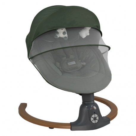 Ηλεκτρικό ριλάξ Bebe Stars Fluffy Forest Green