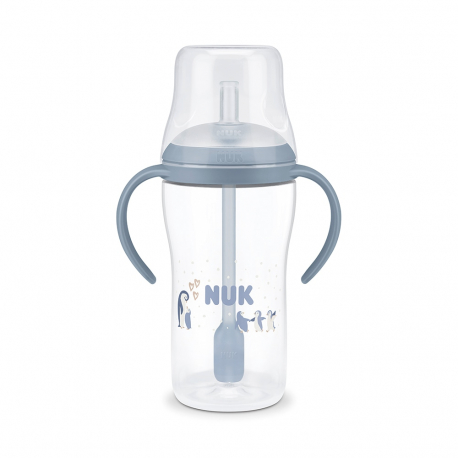 Εκπαιδευτικό μπιμπερό Nuk® Perfect Match Penguin με δείκτη θερμοκρασίας 260ml