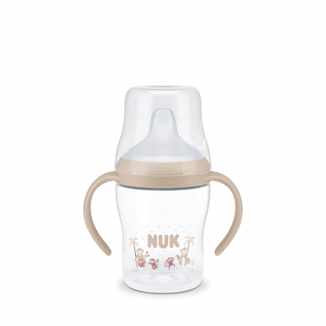 Εκπαιδευτικό μπιμπερό Nuk® Perfect Match Monkey με δείκτη θερμοκρασίας 150ml