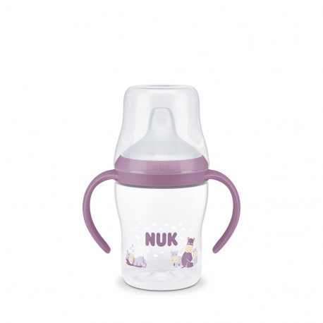 Εκπαιδευτικό μπιμπερό Nuk® Perfect Match Hippo με δείκτη θερμοκρασίας 150ml