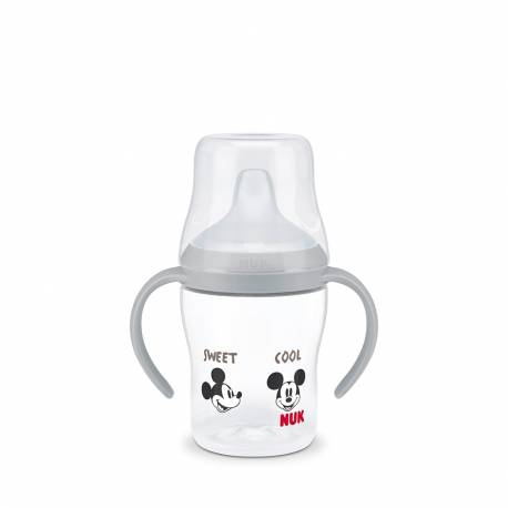 Μπιμπερό Nuk® Perfect Match Disney Mickey Grey με δείκτη θερμοκρασίας 150ml