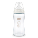 Μπιμπερό γυάλινο Nuk® First Choice με δείκτη ελέγχου θερμοκρασίας Seahorse 360ml