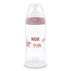 Μπιμπερό πλαστικό Nuk® First Choice με δείκτη ελέγχου θερμοκρασίας Koala 300ml