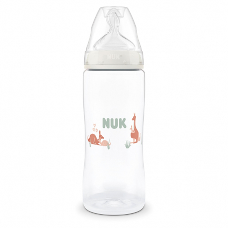 Μπιμπερό πλαστικό Nuk® First Choice με δείκτη θερμοκρασίας Kangaroo 360ml