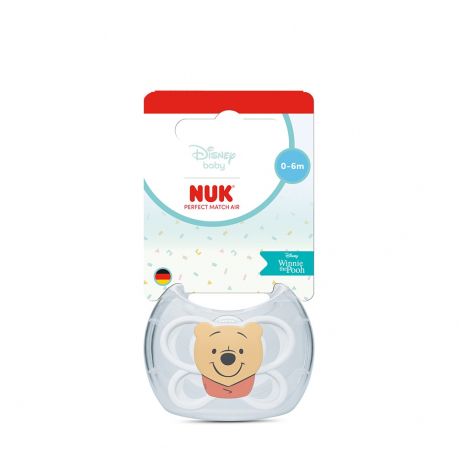 Πιπίλα Nuk® Perfect Match Air Disney baby Winnie the Pooh White μέγεθος 1 (0-6m)