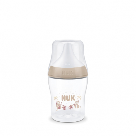 Μπιμπερό πλαστικό Nuk® Perfect Match με δείκτη ελέγχου θερμοκρασίας Monkey 150ml