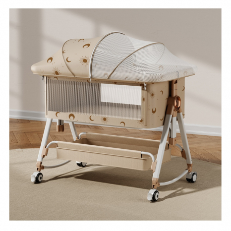 Πτυσσόμενο λίκνο 5 σε 1 Lazarid Γκρι