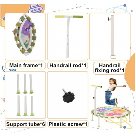 Τραμπολίνο Lazarid εσωτερικού και εξωτερικού χώρου
