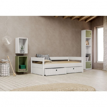 Ημίδιπλο πολυμορφικό κρεβάτι CasaKids Kiddy Sofa 110x190/200 cm