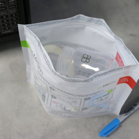 Σακούλες αποστείρωσης BBluv® Steam για φούρνο μικροκυμάτων σετ των 6