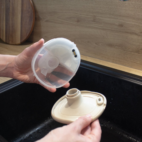 Ανταλλακτική χοάνη 21mm για ασπίδα σιλικόνης θηλάστρου BBluv® Mumflow σετ των