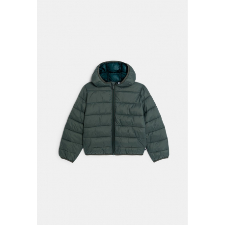 Okaidi Μπουφάν σκούρο γκρι για αγόρια