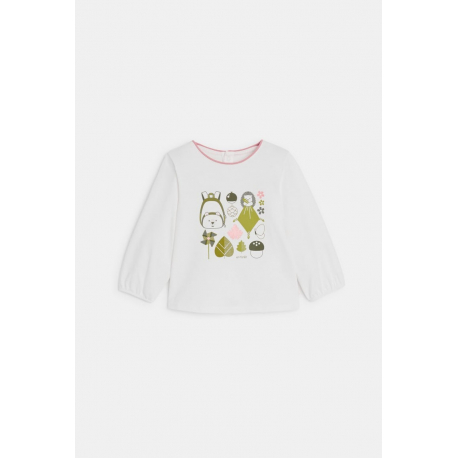 Obaibi Μπλούζα μακρυμάνικη , για παιδικό σταθμό, ροζ για μωρά κοριτσάκια