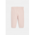 Obaibi Παντελόνι από βελούδο κοτλέ με ελαστική μέση ροζ για μωρά κοριτσάκια