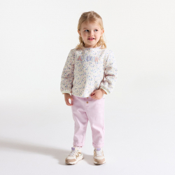 Obaibi Φούτερ από χνουδωτό ύφασμα με τυπωμένα σχέδια για μωρά κοριτσάκια