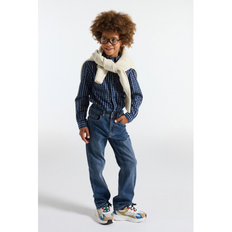 Okaidi Τζιν σε ίσια γραμμή εξαιρετικά ανθεκτικό, μπλε για αγόρι