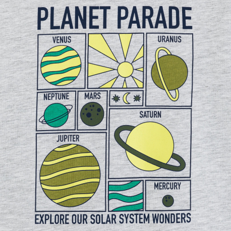 Okaidi Πιτζάμα για αγόρια γκρι