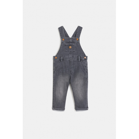 Obaibi Σαλοπέτα από τζιν ύφασμα γκρι για μωρά αγοράκια