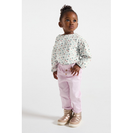 Obaibi Μπλούζα με γατάκια λευκή για μωρά κοριτσάκια