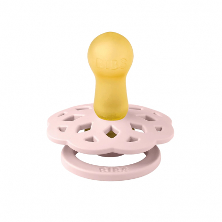 Πιπίλες Bibs® Boheme Blossom/Lilac Στρογγυλή No2, σετ των 2